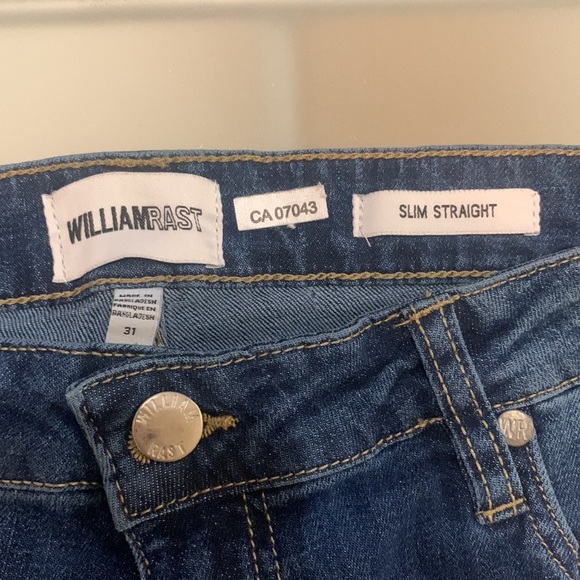 William Rast jeans High Rise Slim Straight Jeans. Size US 31 or US11. - Picture 4 of 6